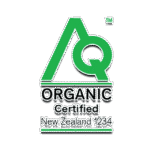 JC Organic Barley has an organic certification by AsureQuality, which is a government-based service that certifies organic businesses in New Zealand
